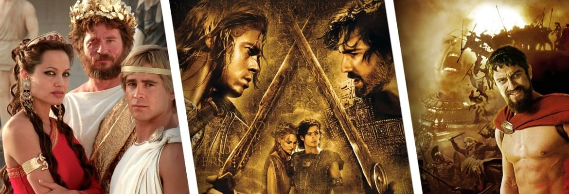 Лучшие фильмы и сериалы о древней Греции